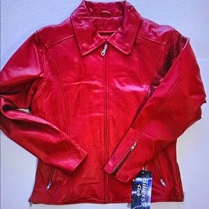 Red Leather Jacket